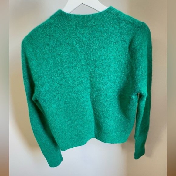 & Other Stories Green Knit Top In Size Small - Picture 3 of 10